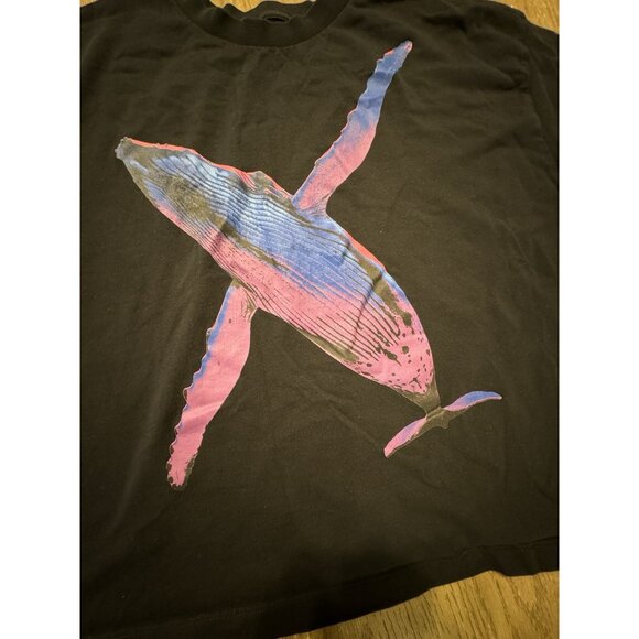 National Geographic Oceans Lifestyle Collection women T shirt xxl Boxy Sea Whale - Picture 2 of 7
